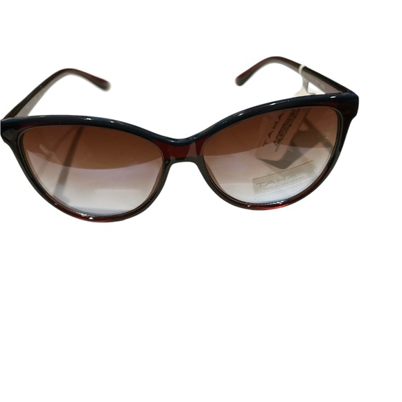 Tahari Women's Cat Eye Sunglasses Two Tone Brown Blue Frame Brown Gradient
NWT - Picture 1 of 6